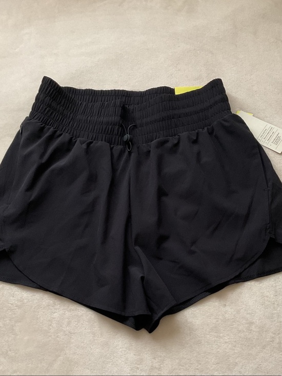 all in motion Pants - all in motion Black Athletic Shorts with Smocked Waist